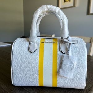 Michael Kors Bedford Small Logo Satchel